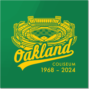 R.I.P. Oakland Coliseum Posters and Art